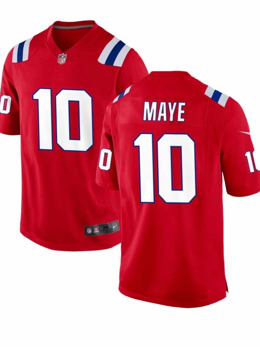 DRAKE MAYE #10 NIKE NFL GAME JERSEY NE PATRIOTS 🏈 RETAIL $150 BRAND NEW W/O TAGS
